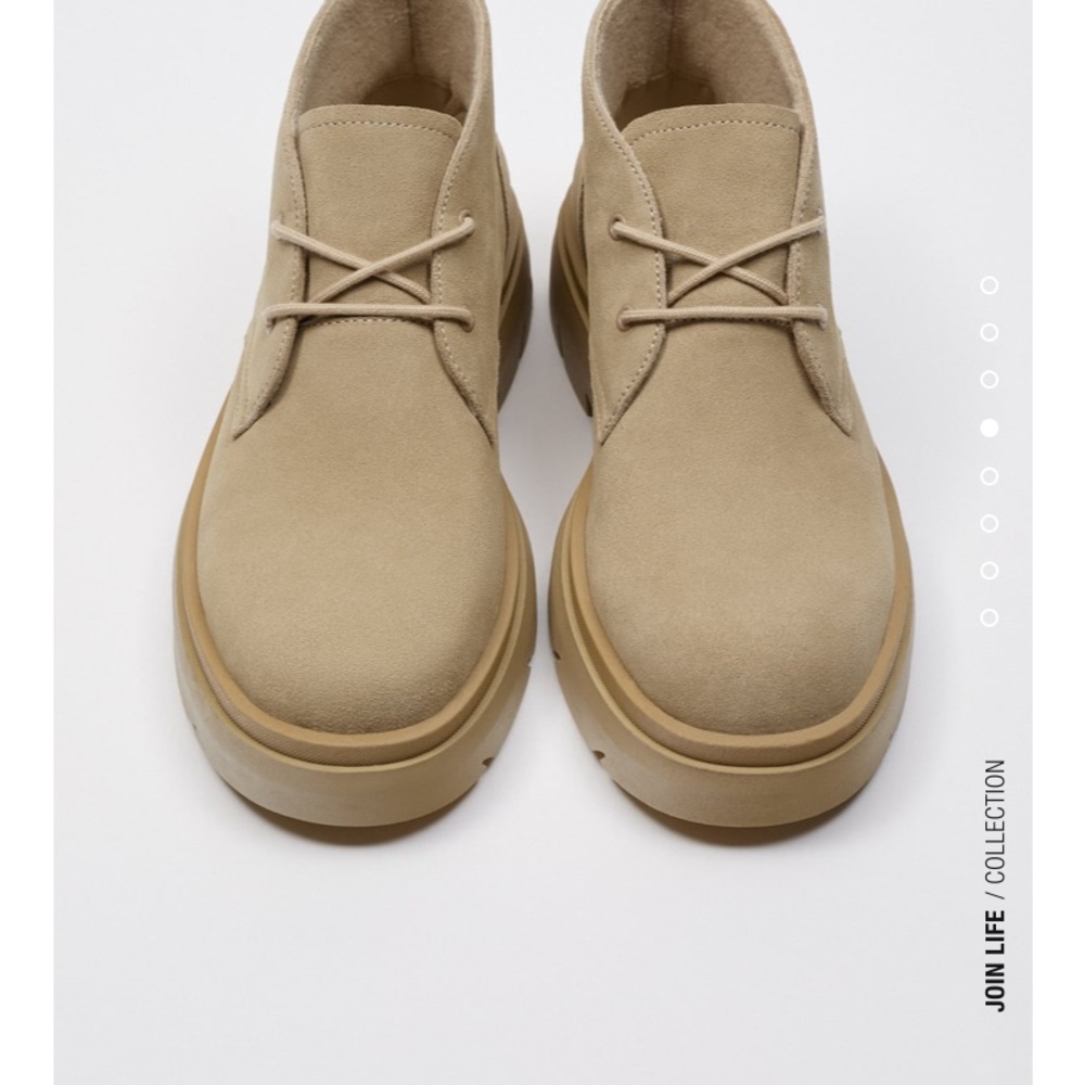 Zara Beige Men's Shoes